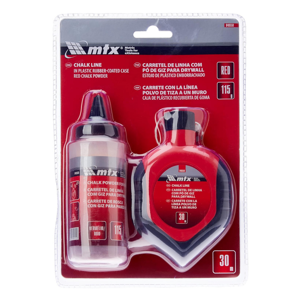 Giz Linha Para Marcação Vermelho 30M Mtx | Loja Gubler