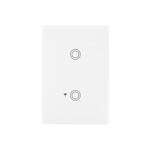 Interruptor Inteligente Branco MarGirius 2 Teclas | Loja Gubler