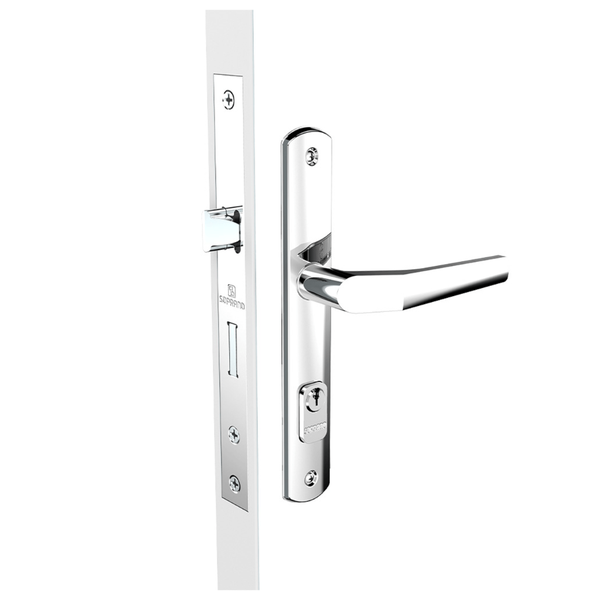 Fechadura Popline Slim Externa 20X53 E15 PY43mm - Soprano