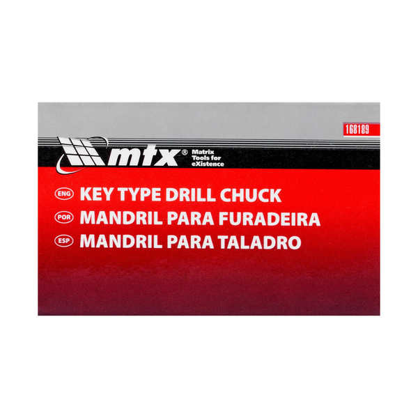 Mandril Para Furadeira Com Chave Rosca 3/8