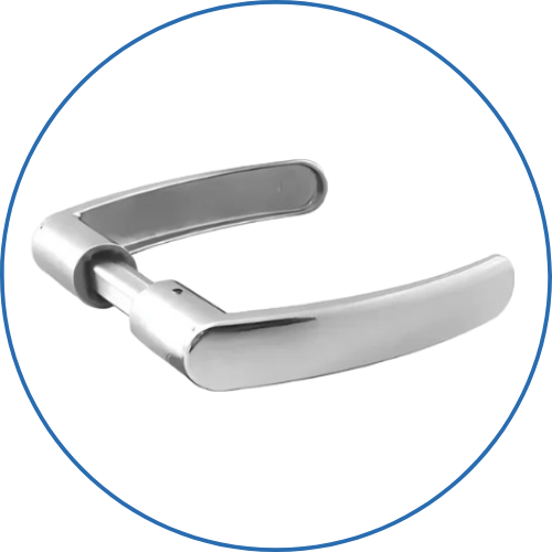 Maçaneta Alavanca 86617 CR (80MM) - Aliança -