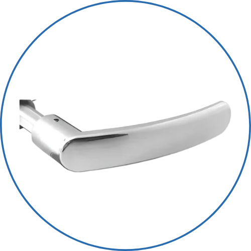 Maçaneta Alavanca 86617 CR (80MM) - Aliança -